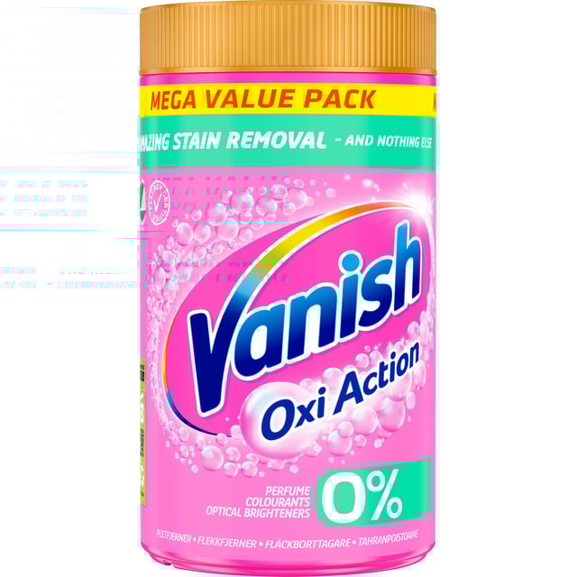Vanish 0% Fläckborttagningspulver 1320 g