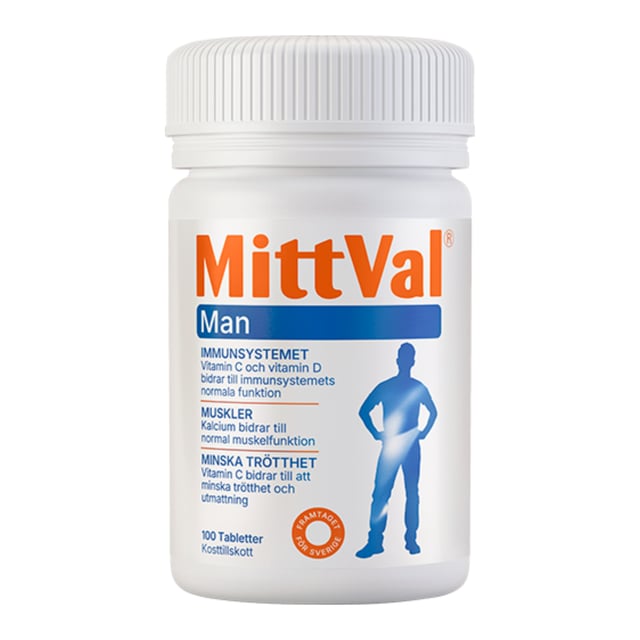 MittVal Man 100 tabletter
