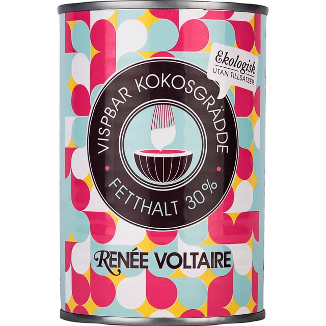 Renée Voltaire Vispbar Kokosgrädde - Fetthalt 30% 400 ml EKO