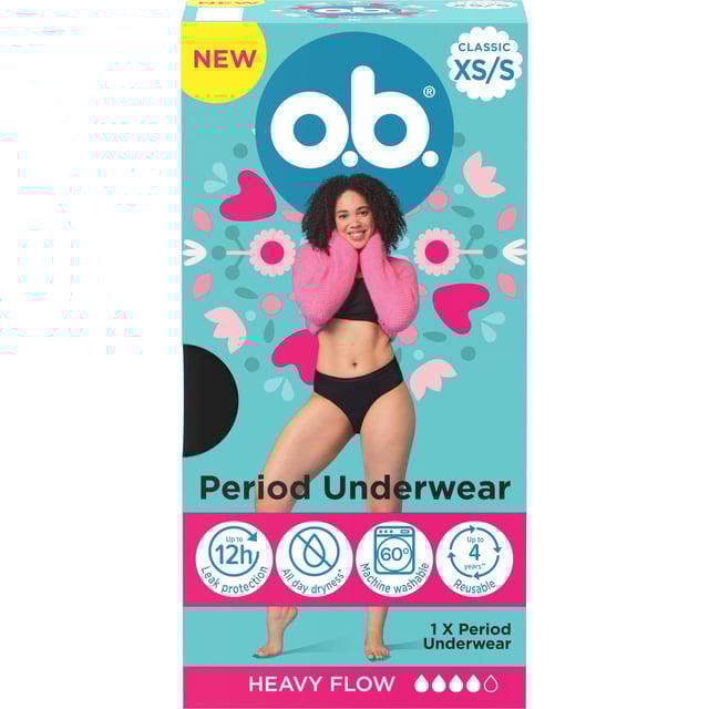 O.B Period Underwear Menstrosa XS/S