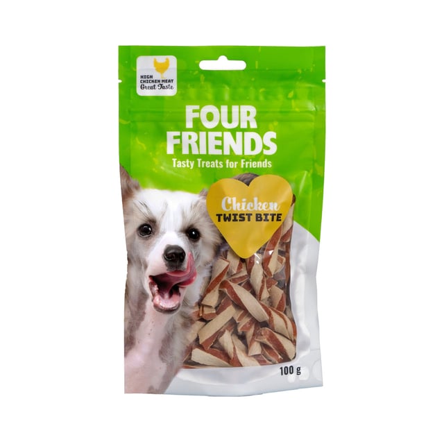 Fourfriends  Chicken Twist Bite 100 g