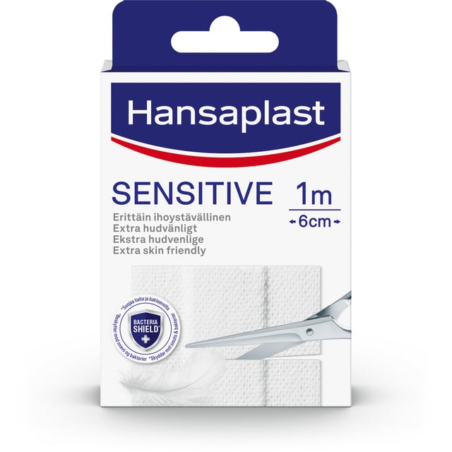 Hansaplast Sensitive Plåster 1 m x 6 cm