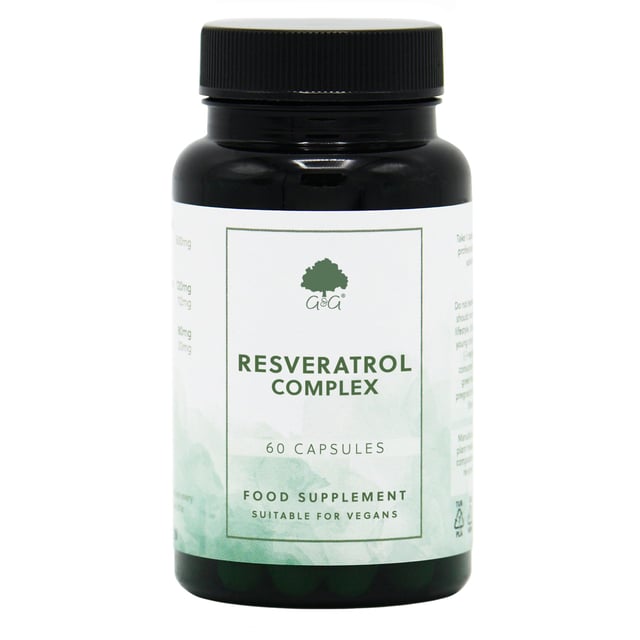 G&G Resveratrol Complex 60 kapslar