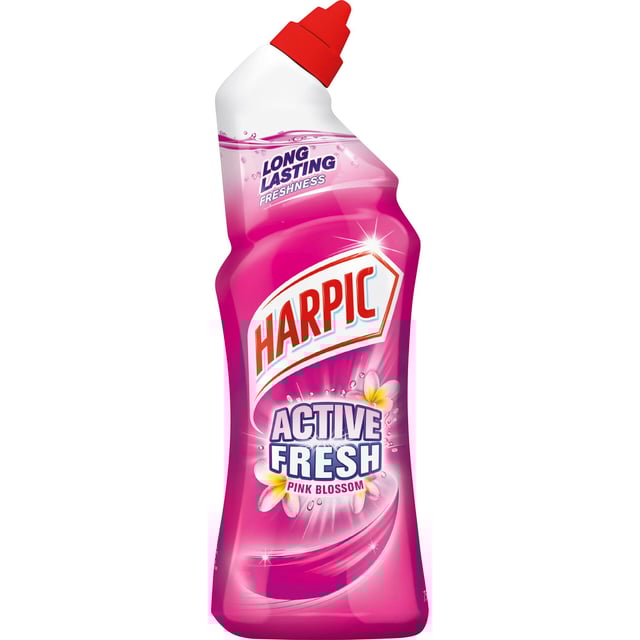 Harpic Toalettrengöring Active Fresh Pink Blossom 750 ml