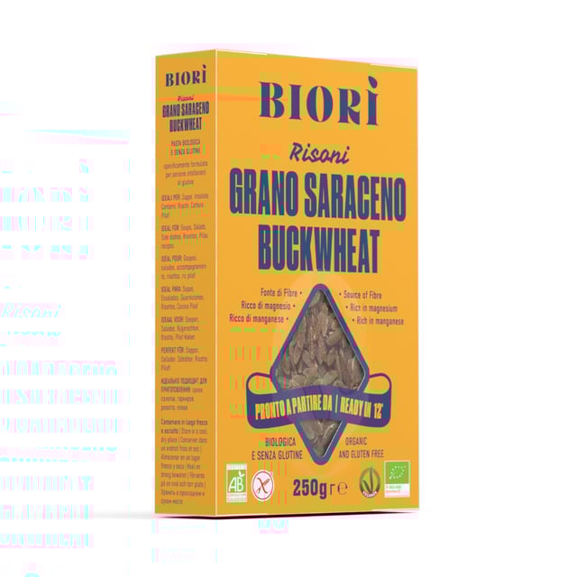 Biori Bovete Glutenfri Pasta Risoni 250g