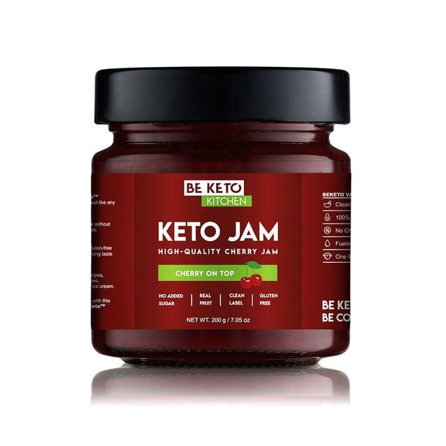 BeKeto Jam Cherry on Top 200 g