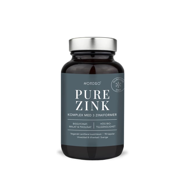 Nordbo Pure Zink 90 kapslar