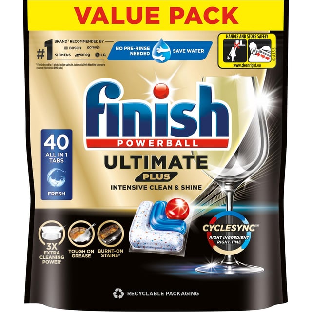 Finish Ultimate Plus 40 st