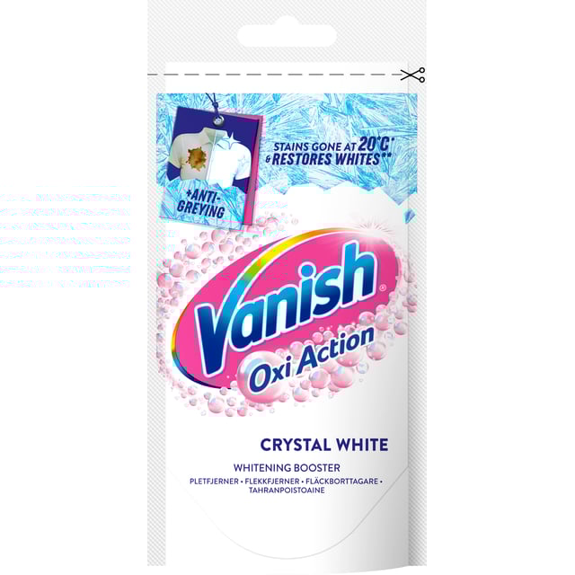Vanish White Laundry Booster Fläckborttagningspulver Sachet 90 g