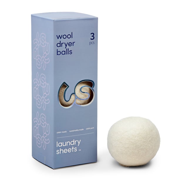 LAUNDRY SHEETS Torkbollar Ull 3 st