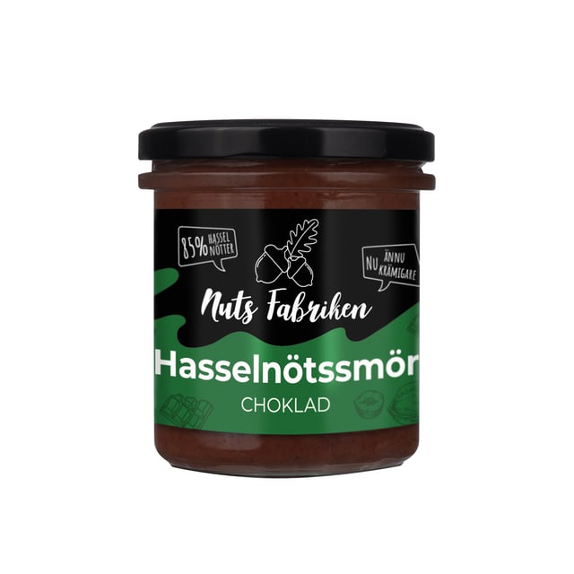 Nuts Fabriken Hasselnötssmör Choklad 300 g