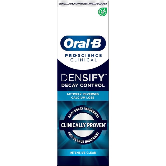 Oral-B Pro-Science Clinical Densify Decay Control Intensive Clean Tandkräm 75ml