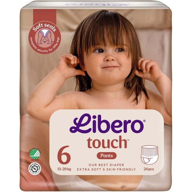 Libero Touch 6 Blöjor (13-20 kg) 24 st