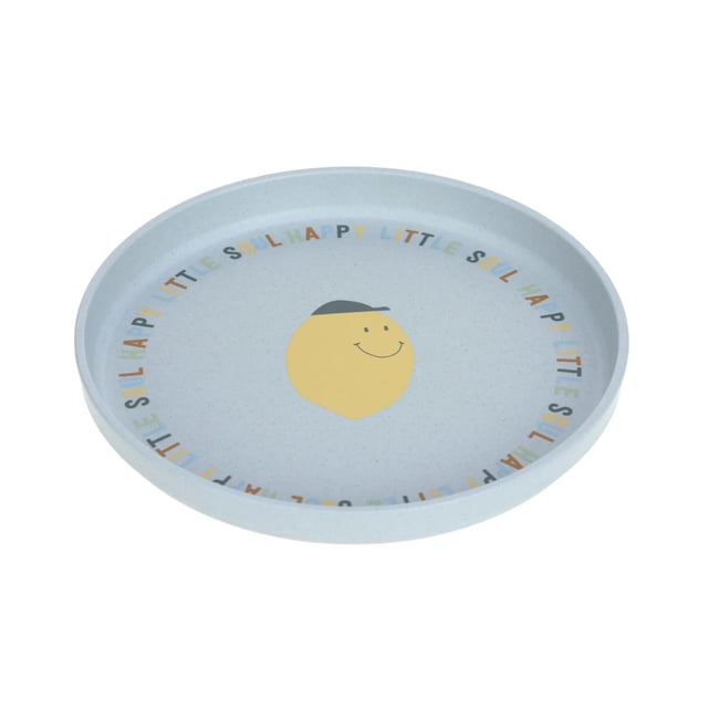 Lässig Tallrik PP/Cellulosa Happy Fruits Lemon