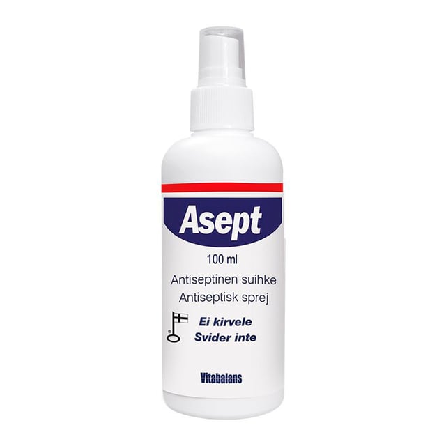 Asept Multifunktionell Antiseptisk Spray 100 ml