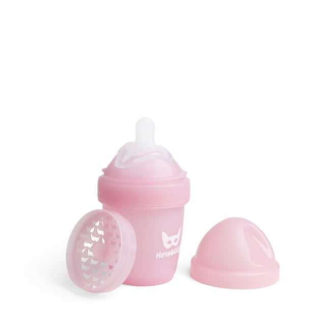 Herobility Baby Bottle 140ml Pink