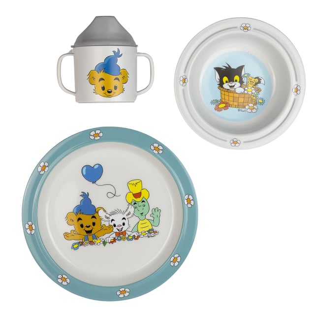 Rätt Start Bamse Ballong Barnservis 3 delar