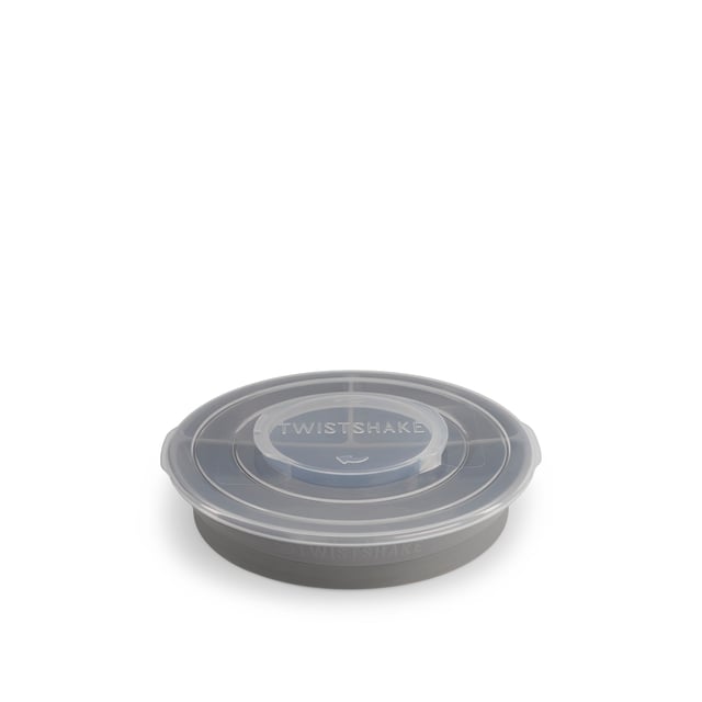 Twistshake Delad Tallrik Pastell Grå