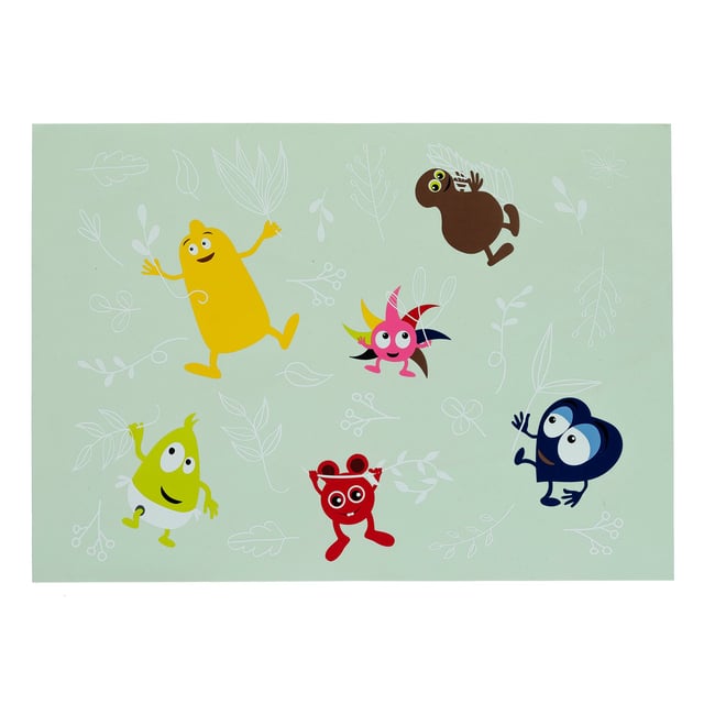 Babblarna Silikonbordstablett