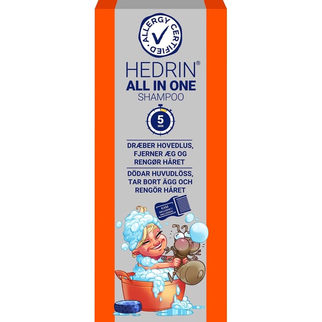 Hedrin All In One Schampo 200 ml