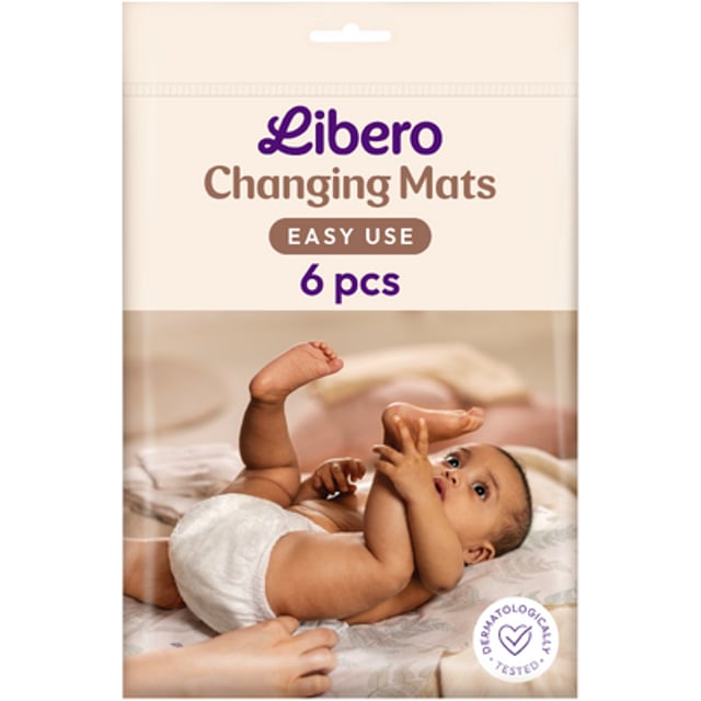 Libero Skötbordsunderlägg 6st