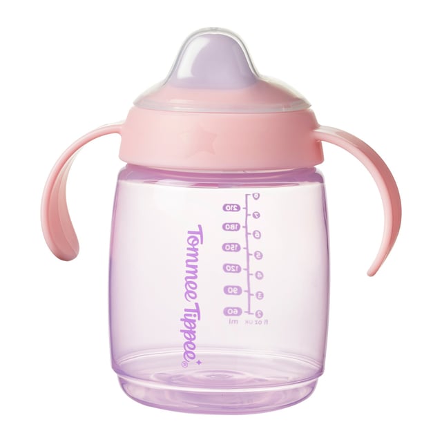 Tommee Tippee Träningsmugg med Pip Rosa 6m+ 240 ml