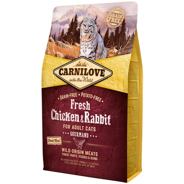 Carnilove Fresh Chicken & Rabbit Adult Cat 2 kg