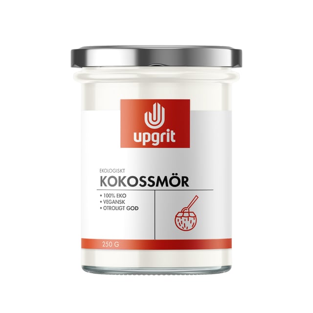 Upgrit Ekologiskt Kokossmör 250 g