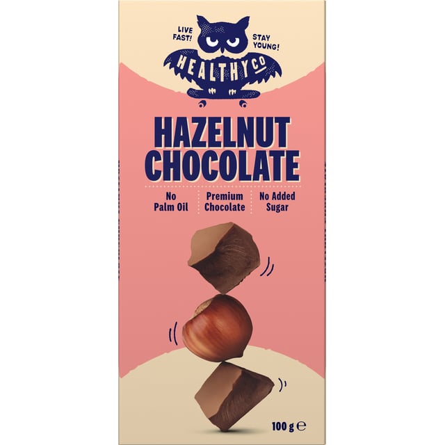 Healthyco Hazelnut Chocolate 100g