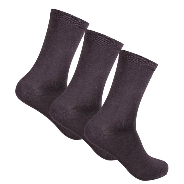Life Wear Bambustrumpa Komfortresår 34/36 Svart 3-pack