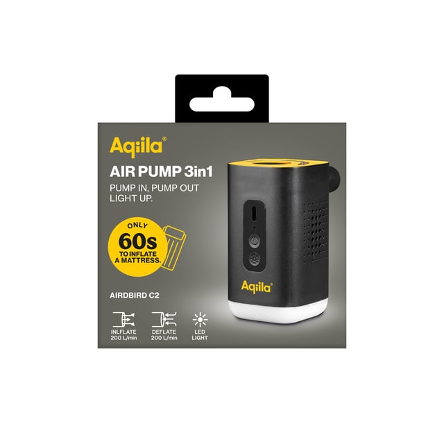 Aqiila Airbird C2 Luftpump 3-i-1