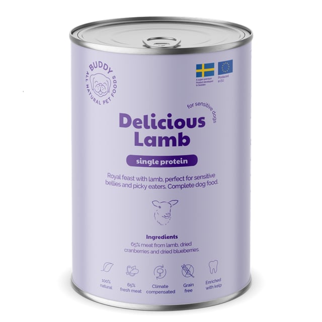 Buddy Pet Foods Delicious lamb 400 g