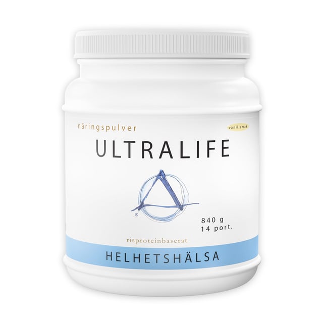 Helhetshälsa  UltraLife med risproteinpulver 840g