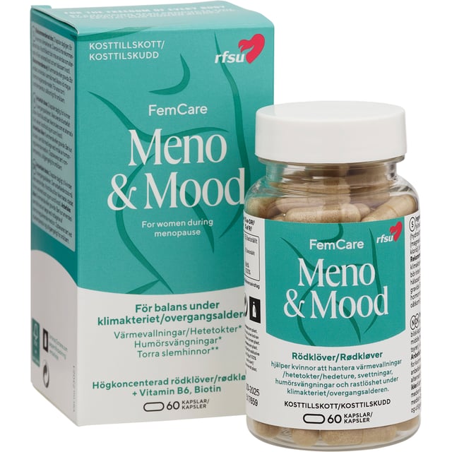 RFSU FemCare Meno & Mood 60 kapslar