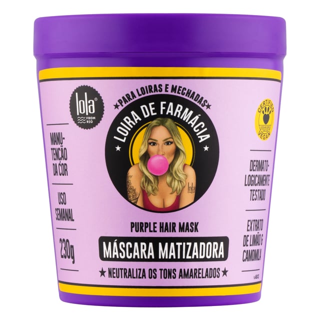 Lola from Rio Loira de Farmácia Toning Mask 230 g