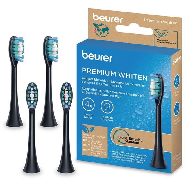 Beurer SC Premium Whiten Brush Heads 4-pack