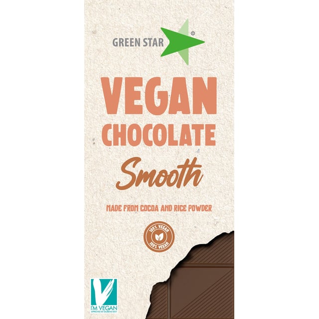 Green Star Vegan Chocolate Smooth 90 g