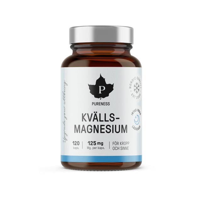 Pureness Kvällsmagnesium 120 kapslar