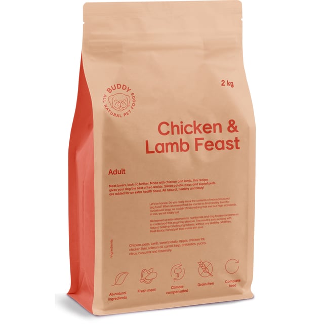 Buddy Pet Foods Chicken + Lamb Feast 2 kg