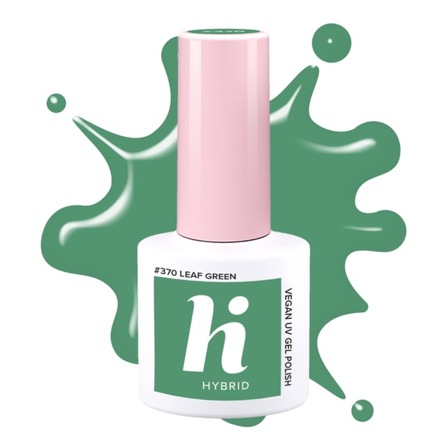 hi hybrid #370 UV Gel Polish Leaf Green 5 ml