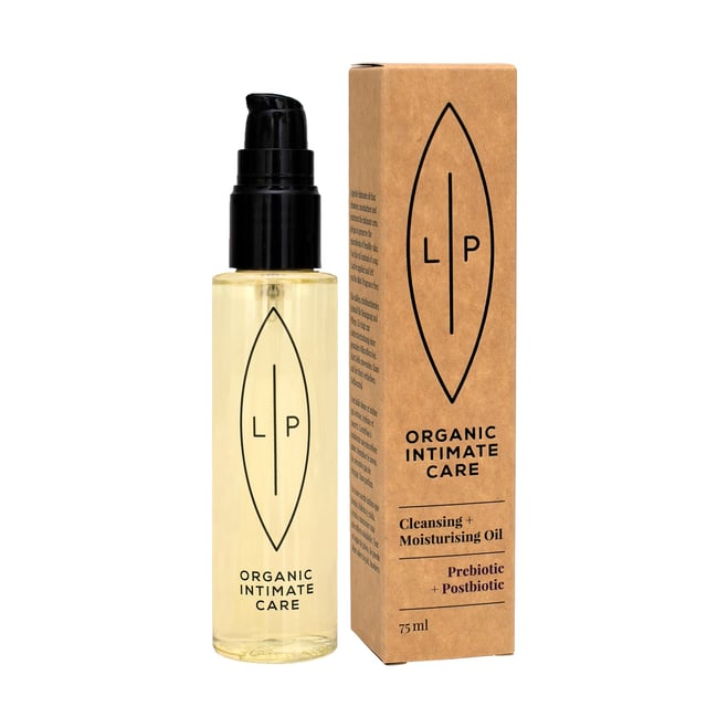 Lip Intimate Care Cleansing + Moisturising Oil Prebiotic + Postbiotic 75 ml