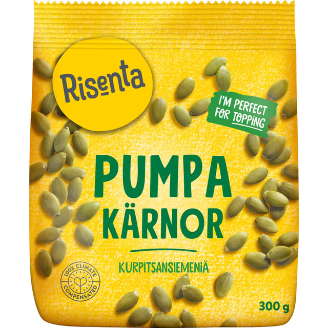 Risenta Pumpakärnor 300 g