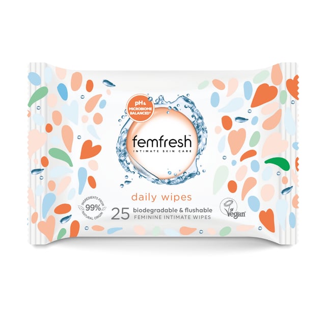 Femfresh Daily Wipes 25 st