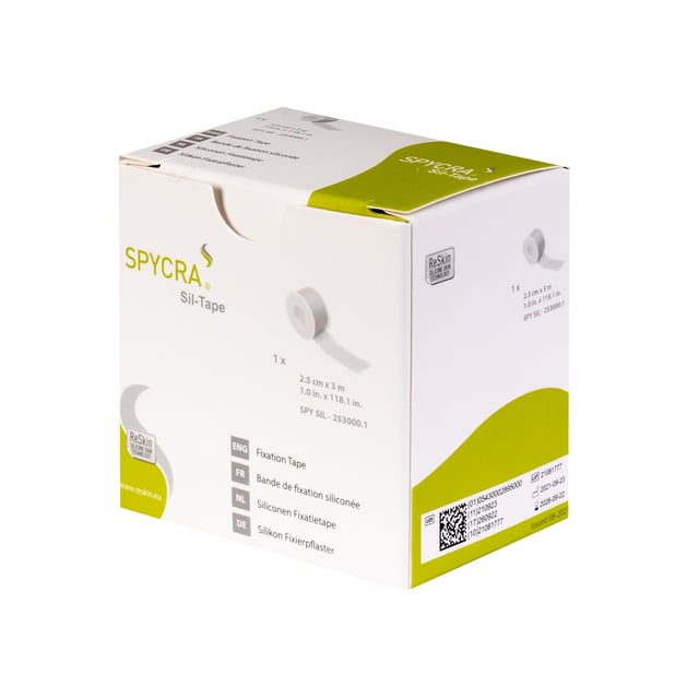 SPYCRA Sil-Tape Ärrtejp 2,5 cm x 3 m