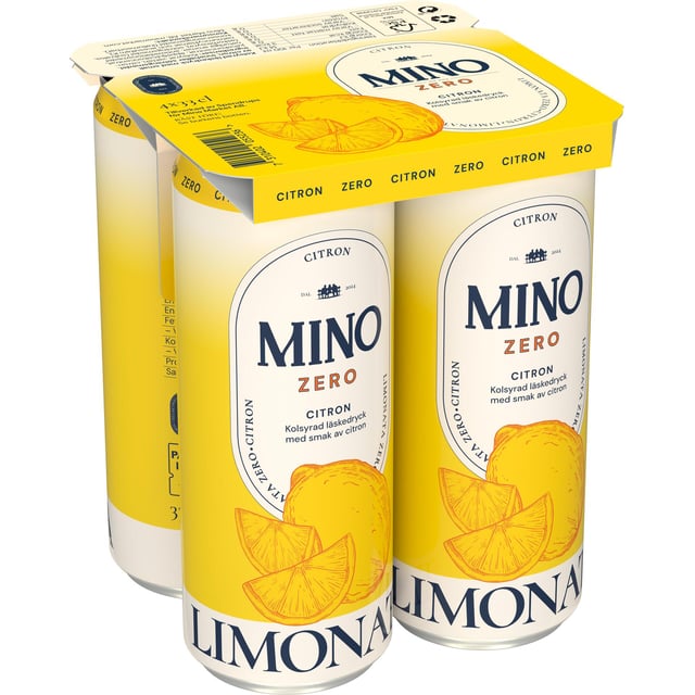 MINO Limonata Citron Zero 4x33 cl