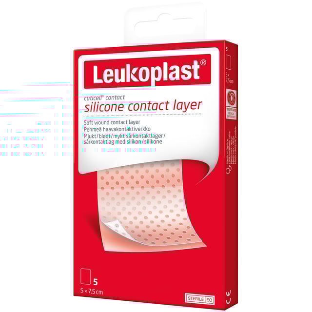 Leukoplast Cuticell Contact Sårkontaktlager 5 st
