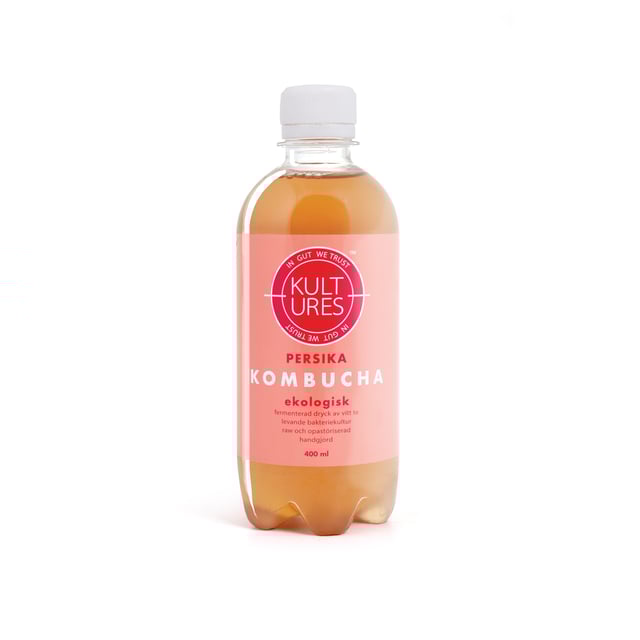 Kultures Kombucha Persika 400 ml