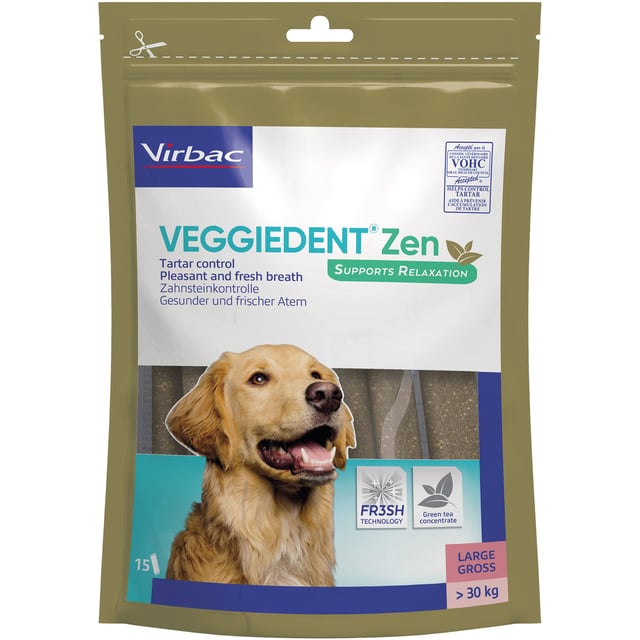 Virbac VeggieDent Zen Tuggpinnar Large >30kg 15 st