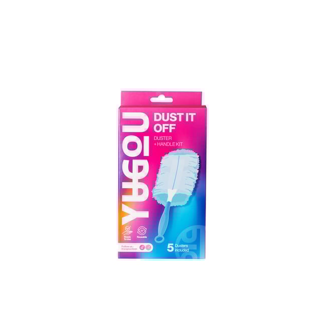 YUGOU DUST IT OFF Duster & Handle Kit 1 handle + 5 dusters st