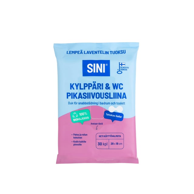 SINI Städservetter badrum